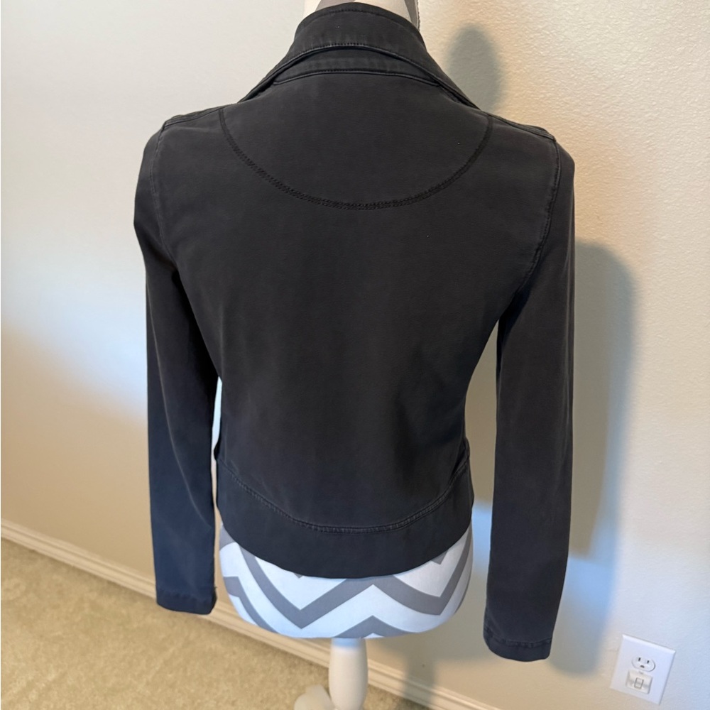 Women's Charcoal Utility Jacket - Picture 4 of 7